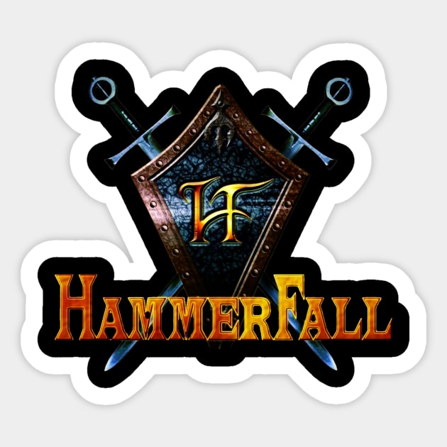 hammerfalll Sticker by The Mariyuana Man